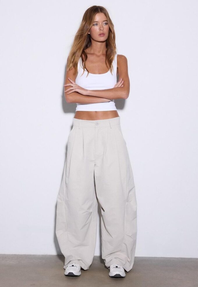 Pantaloni eleganți Barrel Pantaloni eleganți Barrel