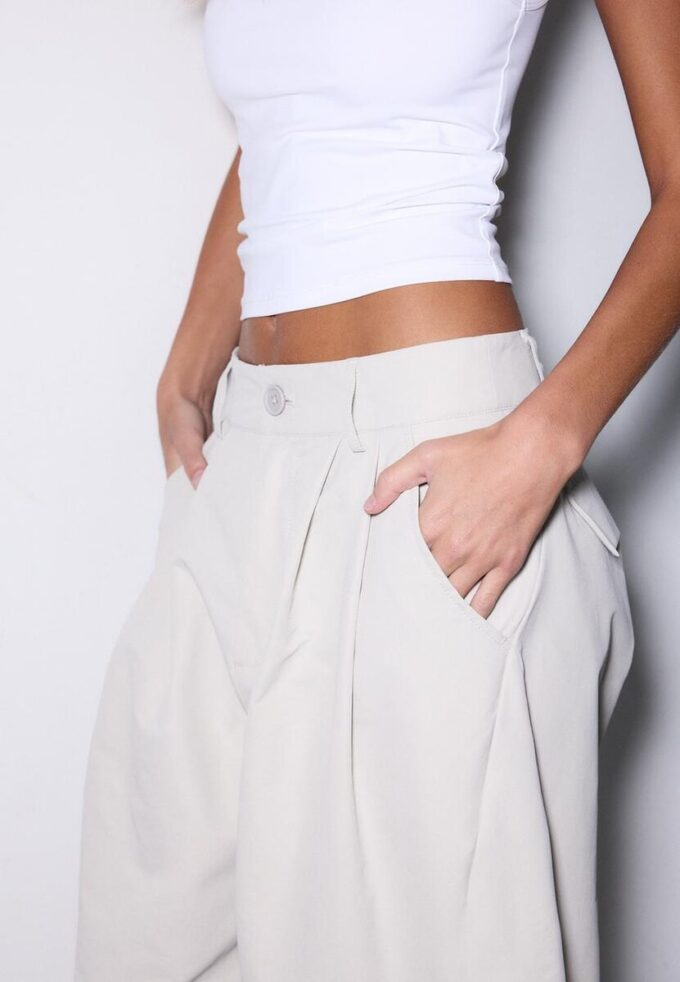 Pantaloni eleganți Barrel Pantaloni eleganți Barrel