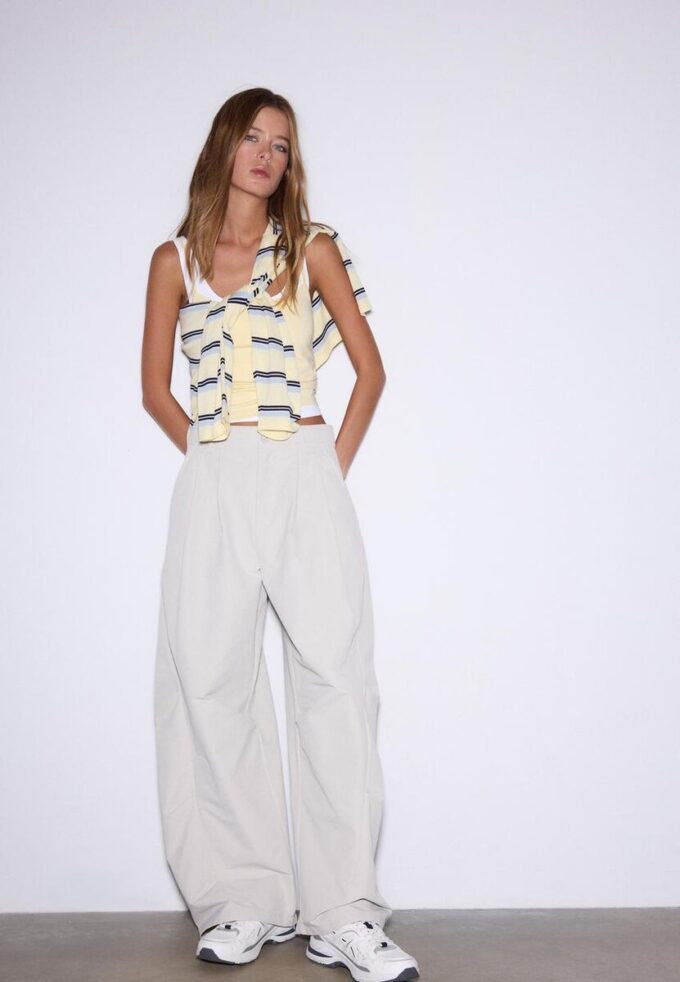 Pantaloni eleganți Barrel Pantaloni eleganți Barrel
