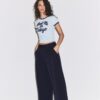 Pantaloni eleganți cu croi drept și pense Pantaloni eleganți cu croi drept și pense