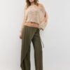 Pantaloni fluizi cu înfășurare Pantaloni fluizi cu înfășurare