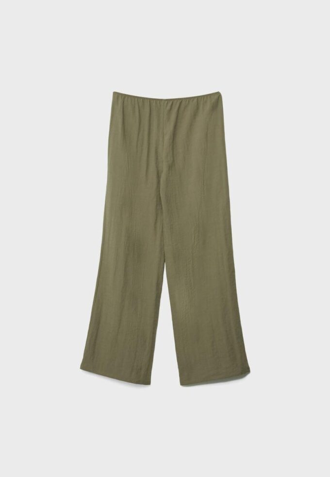 Pantaloni fluizi cu înfășurare Pantaloni fluizi cu înfășurare