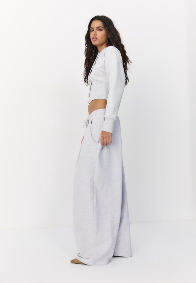 Pantaloni jogger balon cu pense