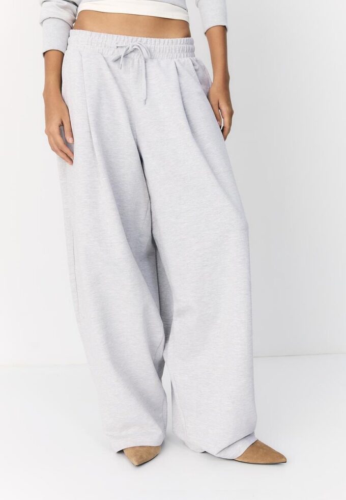 Pantaloni jogger balon cu pense