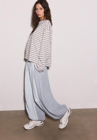 Pantaloni jogger balon cu stopere