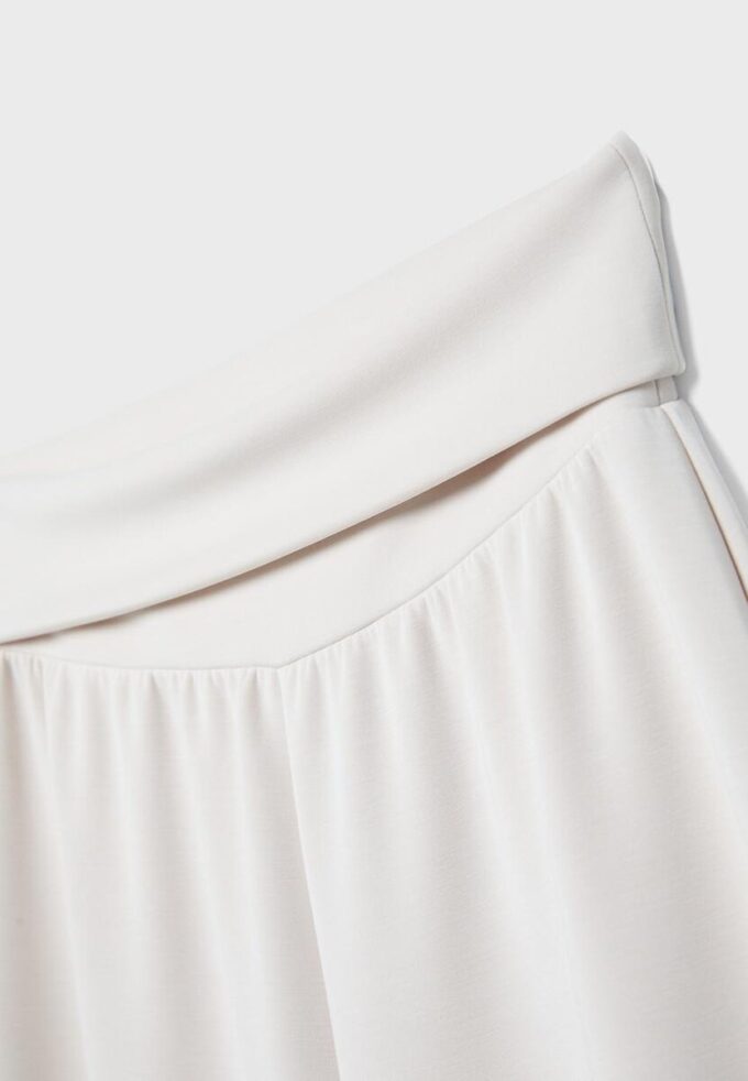 Pantaloni jogger balon cu talie răsfrântă, cu textură Soft-Touch la atingere Pantaloni jogger balon cu talie răsfrântă, cu textură Soft-Touch la atingere