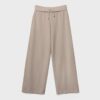 Pantaloni jogger cu croi drept și efect spălat Pantaloni jogger cu croi drept și efect spălat