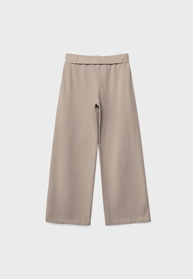 Pantaloni jogger cu croi drept și efect spălat Pantaloni jogger cu croi drept și efect spălat