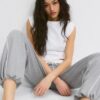 Pantaloni jogger cu stopere Pantaloni jogger cu stopere