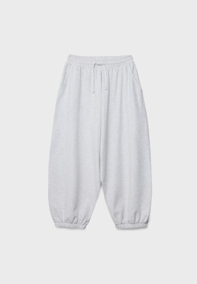 Pantaloni jogger cu volum balon Pantaloni jogger cu volum balon