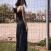 Pantaloni jogger palazzo cu talie elastică și textură Soft-Touch la atingere Pantaloni jogger palazzo cu talie elastică și textură Soft-Touch la atingere