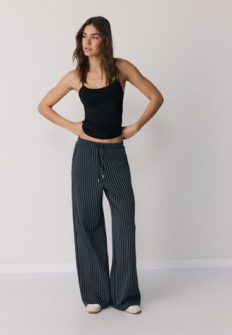 Pantaloni jogger palazzo Soft-Touch