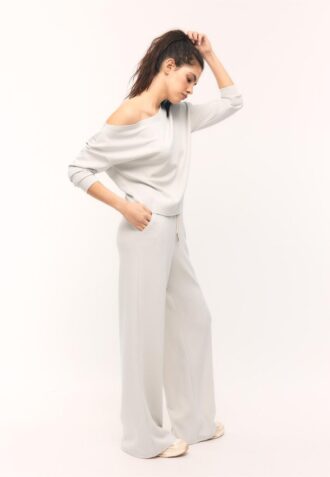 Pantaloni jogger palazzo Soft-Touch