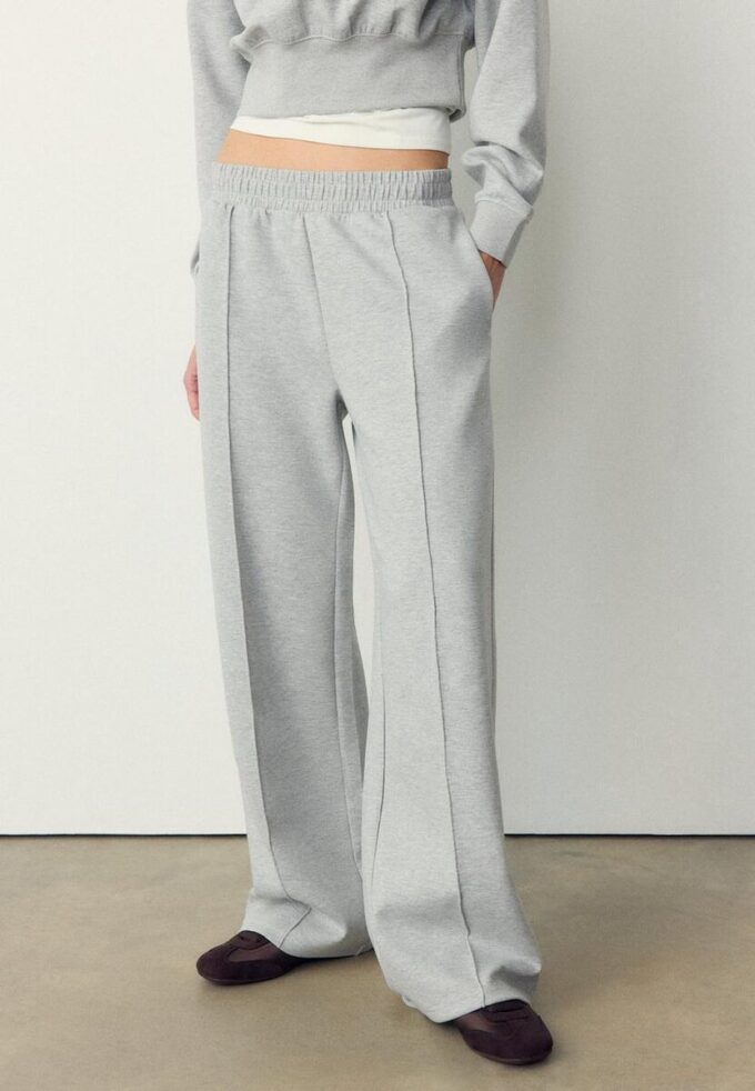 Pantaloni jogger Soft-Touch interlock moale la atingere Pantaloni jogger Soft-Touch interlock moale la atingere