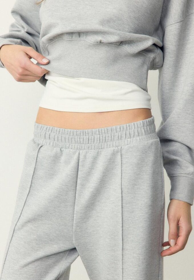 Pantaloni jogger Soft-Touch interlock moale la atingere Pantaloni jogger Soft-Touch interlock moale la atingere