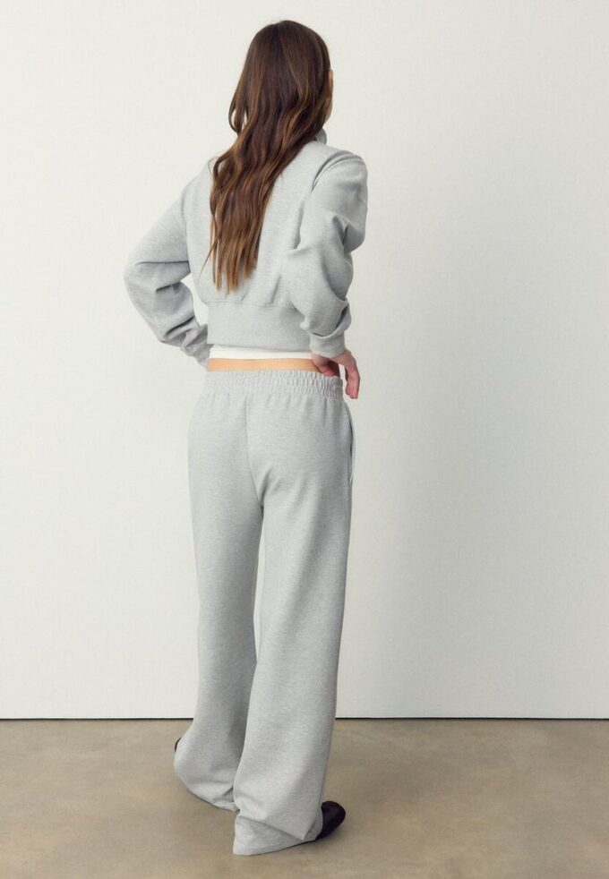Pantaloni jogger Soft-Touch interlock moale la atingere Pantaloni jogger Soft-Touch interlock moale la atingere