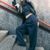 Pantaloni jogger super largi Pantaloni jogger super largi