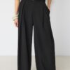 Pantaloni Maxi-Dart cu curea Pantaloni Maxi-Dart cu curea