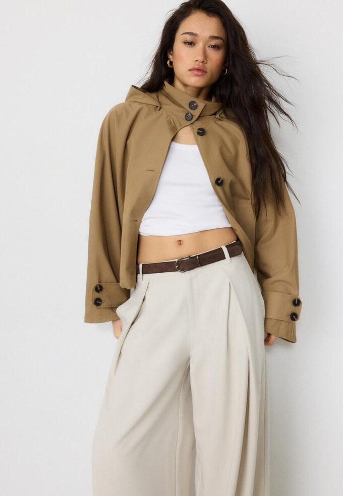 Pantaloni Maxi-Dart cu curea Pantaloni Maxi-Dart cu curea