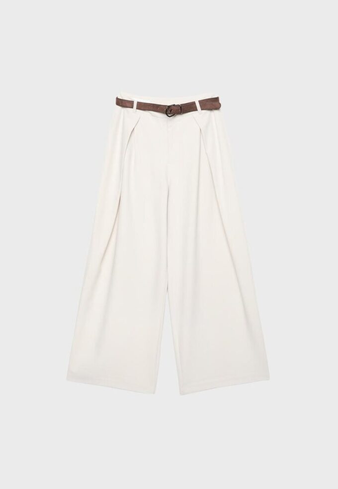 Pantaloni Maxi-Dart cu curea Pantaloni Maxi-Dart cu curea