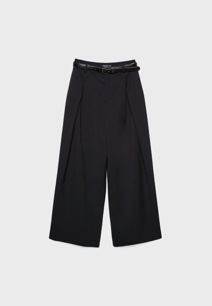 Pantaloni Maxi-Dart cu curea Pantaloni Maxi-Dart cu curea