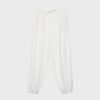 Pantaloni sarouel cu efect de in Pantaloni sarouel cu efect de in