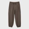 Pantaloni sarouel cu efect de in