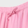 Pantaloni sarouel cu efect de in Pantaloni sarouel cu efect de in
