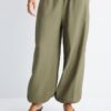 Pantaloni sarouel in lyocell Pantaloni sarouel in lyocell
