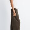 Pantaloni sarouel in lyocell Pantaloni sarouel in lyocell