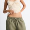 Pantaloni sarouel in lyocell Pantaloni sarouel in lyocell