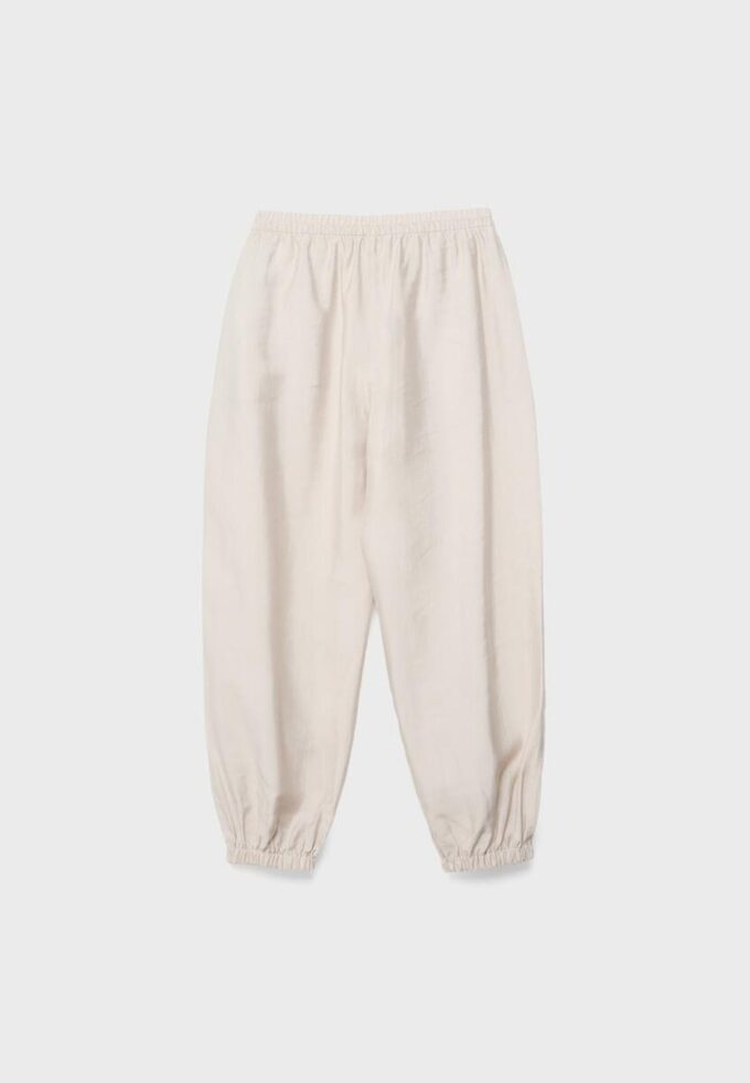 Pantaloni sarouel in lyocell Pantaloni sarouel in lyocell