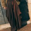 Pantaloni sarouel super voluminoși Pantaloni sarouel super voluminoși