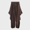 Pantaloni sarouel super voluminoși Pantaloni sarouel super voluminoși