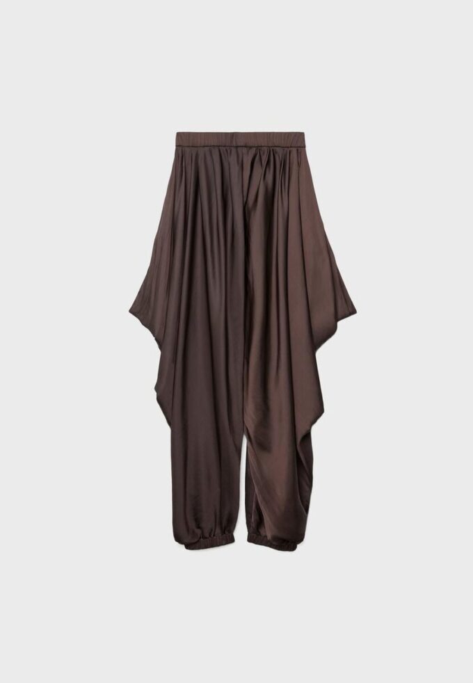 Pantaloni sarouel super voluminoși Pantaloni sarouel super voluminoși