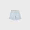Pantaloni scurți de denim cu curea Pantaloni scurți de denim cu curea
