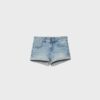 Pantaloni scurți din denim cu tiv răsfrânt Pantaloni scurți din denim cu tiv răsfrânt