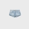 Pantaloni scurți din denim D76 Pantaloni scurți din denim D76