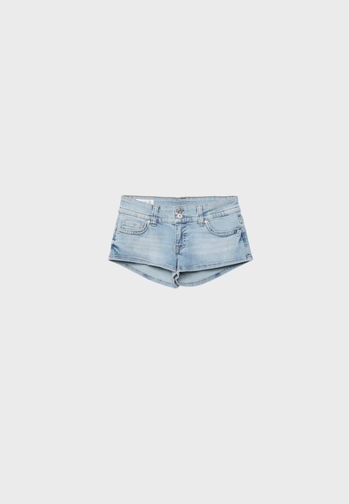 Pantaloni scurți din denim D76 Pantaloni scurți din denim D76