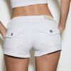 Pantaloni scurți din denim D76 Pantaloni scurți din denim D76