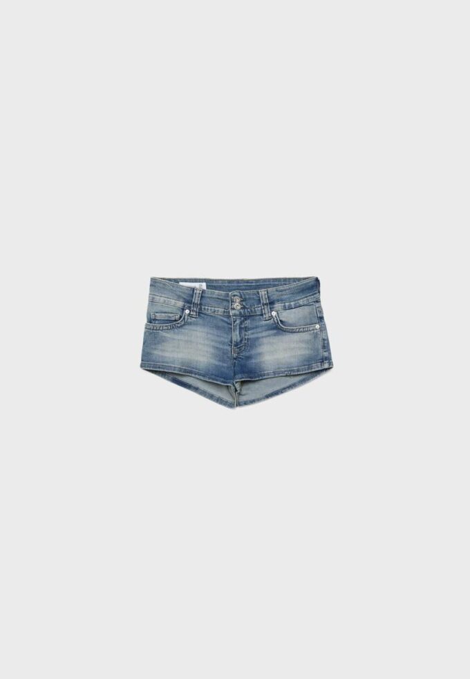 Pantaloni scurți din denim D76 Pantaloni scurți din denim D76