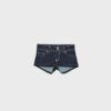 Pantaloni scurți din denim D76 Pantaloni scurți din denim D76
