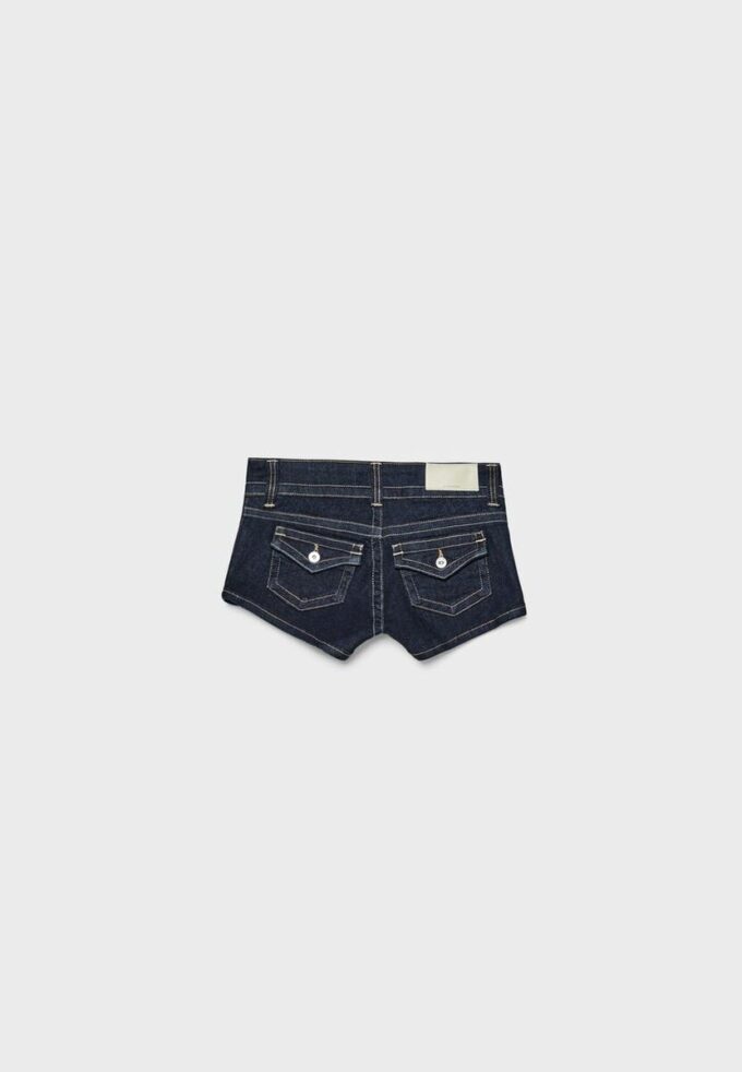 Pantaloni scurți din denim D76 Pantaloni scurți din denim D76
