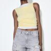Pantaloni scurți din denim rupt D75 Pantaloni scurți din denim rupt D75