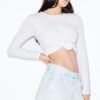 Pantaloni scurți din denim rupt D75 Pantaloni scurți din denim rupt D75