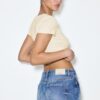 Pantaloni scurți din denim rupt D75 Pantaloni scurți din denim rupt D75