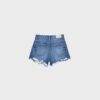 Pantaloni scurți din denim rupt D75 Pantaloni scurți din denim rupt D75