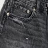 Pantaloni scurți din denim rupt D75 Pantaloni scurți din denim rupt D75