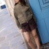 Pantaloni scurți din satin Pantaloni scurți din satin