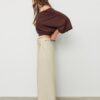 Pantaloni super largi cu talie ajustabilă Pantaloni super largi cu talie ajustabilă